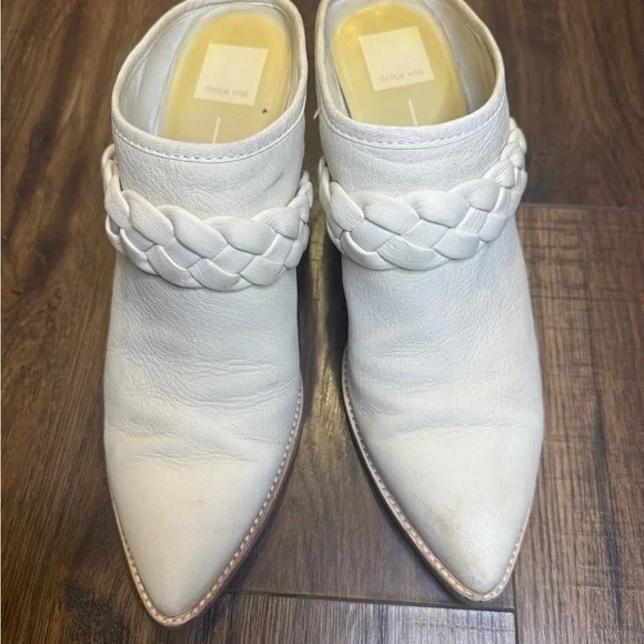 Dolce Vita Serla Mule Ivory Leather size 10 - Picture 2 of 10